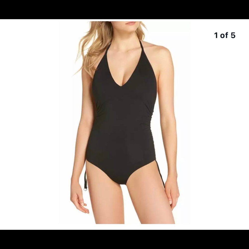 Seafolly Ruched Side One-Piece Swimsuit